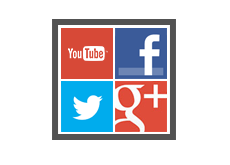 Link, like & love with social media
